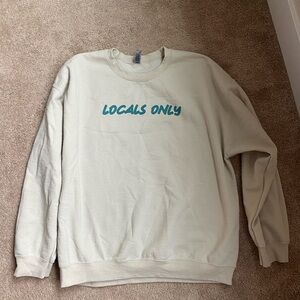 Charlie Southern x Jo Johnson Overby locals only sweatshirt